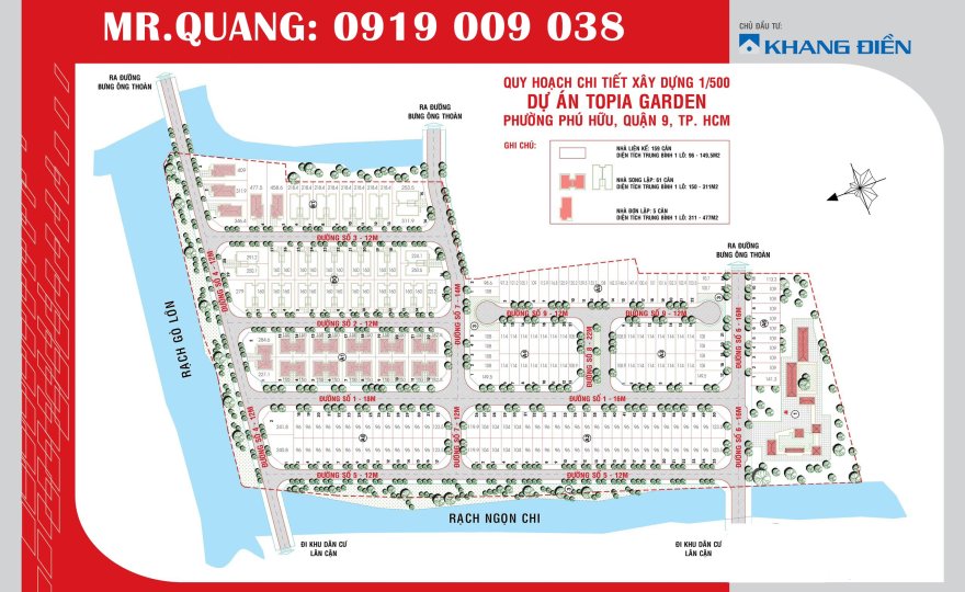 Bán đất Topia, 114m2, đường 12m. Giá 5,9 tỷ. Liên hệ Mr Quang 0919009038